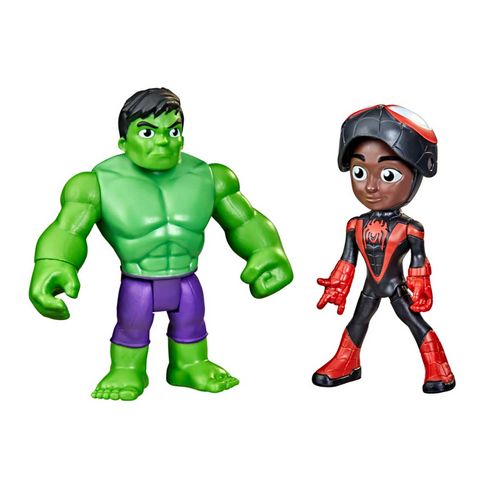 Miles Morales Y Hulk SAF Marvel F2245