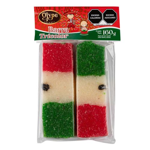 Barra Tricolor de Coco Olype 160g