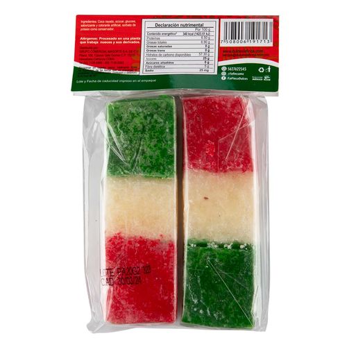 Barra Tricolor de Coco Olype 160g