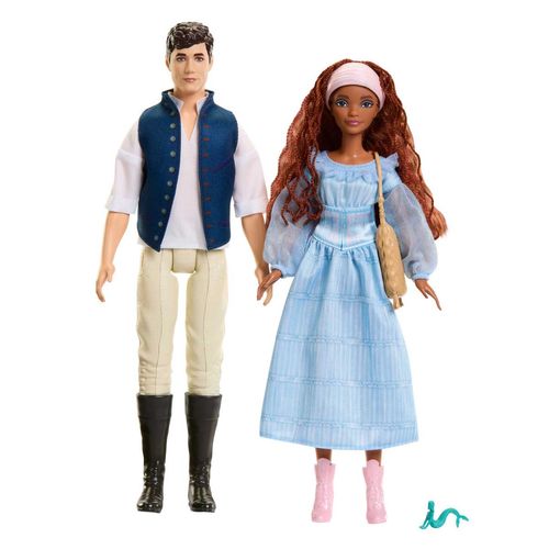 Muñeca La Sirenita 2 Pack Ariel Eric