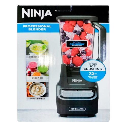 Licuadora Profesional Ninja 3 Velocidades 2.1L 1000W BL710WM Negro