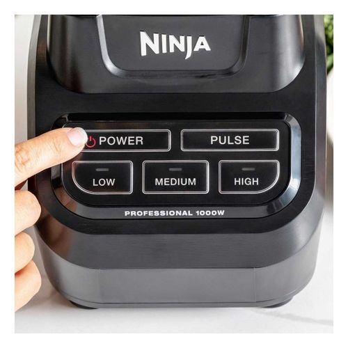 Licuadora Profesional Ninja 3 Velocidades 2.1L 1000W BL710WM Negro