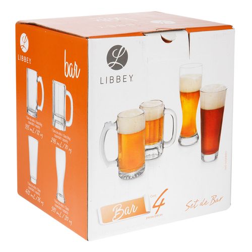 Set Bar Libbey 4 Pz