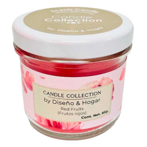 Vela Aromática Candle Collection en vaso Frutos Rojos 85g