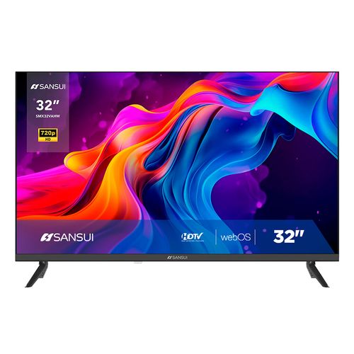 Televisor Sansui 32 Pulgadas web.OS TV SMX32VAHW Negra