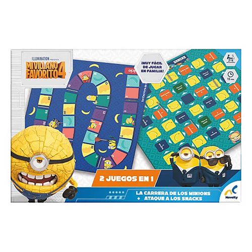 Juego de Mesa 2 en 1 Mi Villano Favorito Caja Cartón