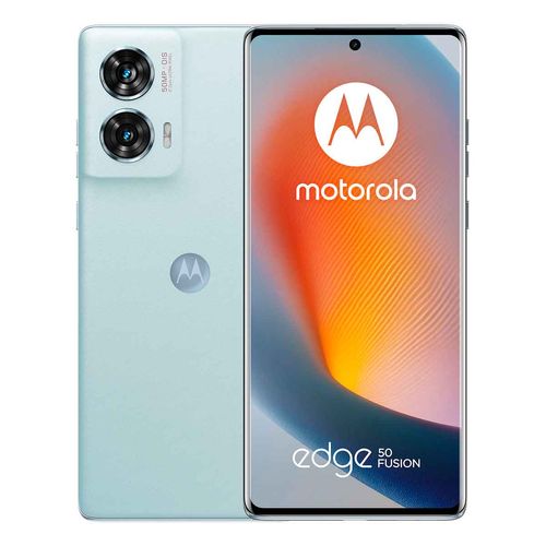 Celular Motorola Moto Edge 50 Fusion 256GB Azul Telcel