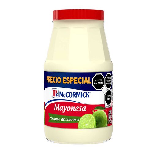 Mayonesa Mccormick Con Limón 725g