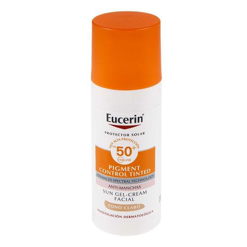 Protector Solar Eucerin Facial FPS50+ Tono Claro 50ml