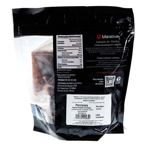 Salmón Salvaje de Alaska Marativa 454g