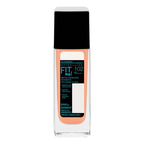 Base de Maquillaje Líquida Maybelline New York Fit Me! 322 Warm Honey 30ml