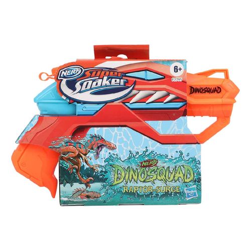 Lanzador de Agua Nerf Super Soaker DinoSquad Raptor-Surge