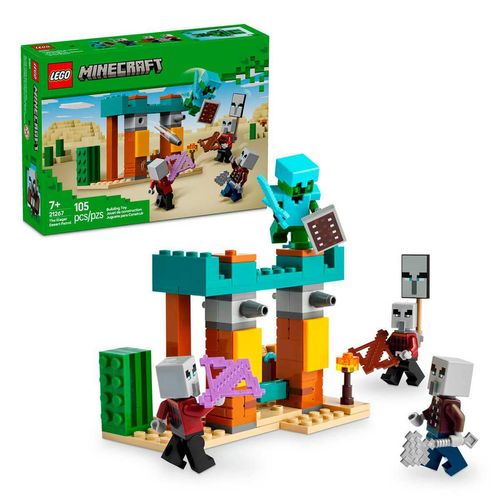 Minecraft La Patrulla del Desierto de los Illanos LEGO 21267