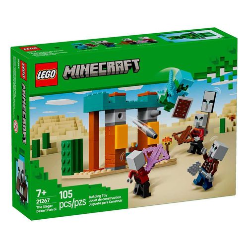 Minecraft La Patrulla del Desierto de los Illanos LEGO 21267