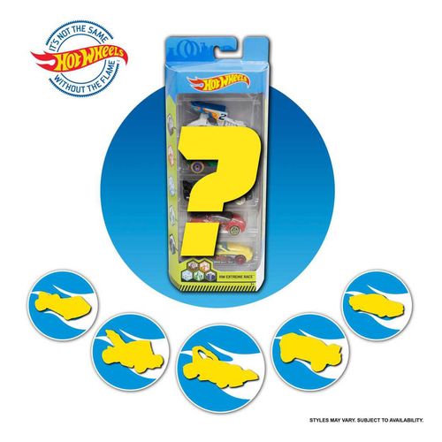 Vehículo de Juguete Hot Wheels Paquete de 5 Autos