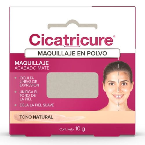 Maquillaje en Polvo Cicatricure Natural 10g