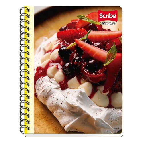 Cuaderno profesional Scribe doble raya 100 hojas.