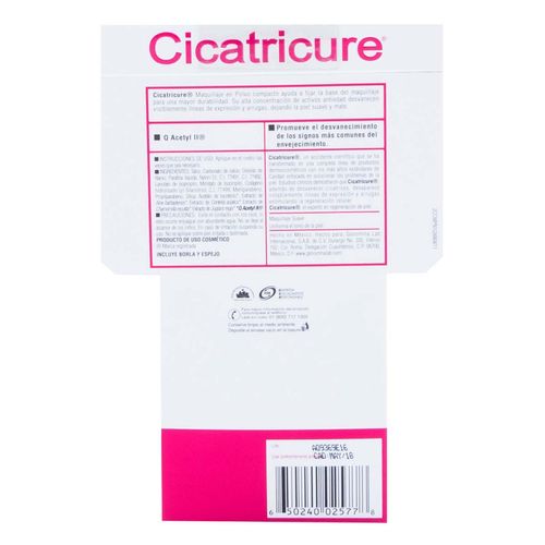Maquillaje en Polvo Cicatricure Natural 10g
