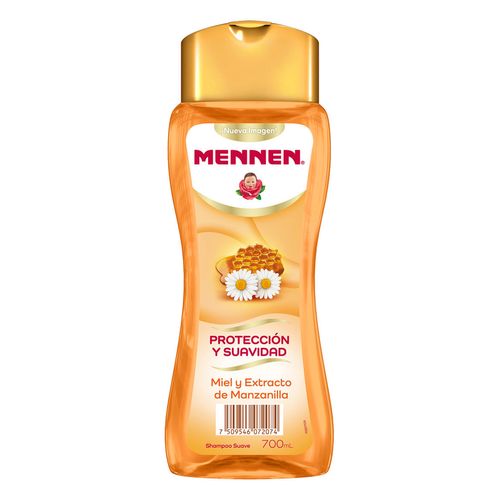 Shampoo Mennen Protección y Suavidad Miel y Extracto de Manzanilla 700ml
