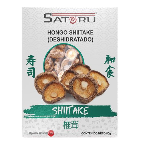 Hongo Shiitake Satoru Deshidratado 80g