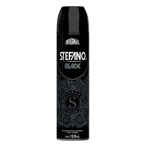 Desodorante Antitranspirante en Aerosol para Hombre Stefano Black Legend 159ml