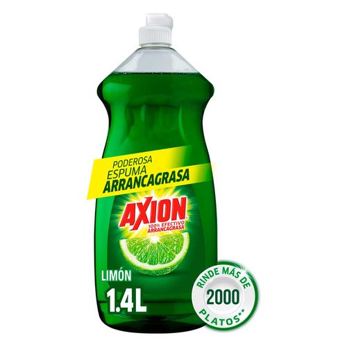 Lavatrastes Axion Limón Líquido 1.4L