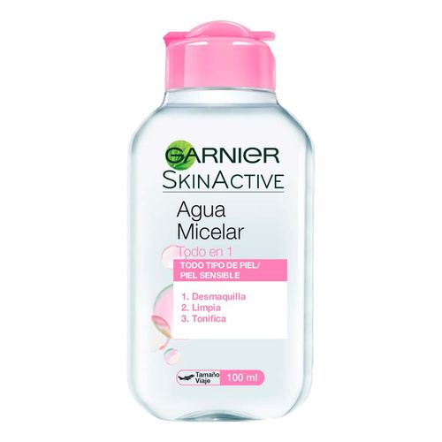 Agua Micelar Garnier Skin Active Todo en 1 de 100ml