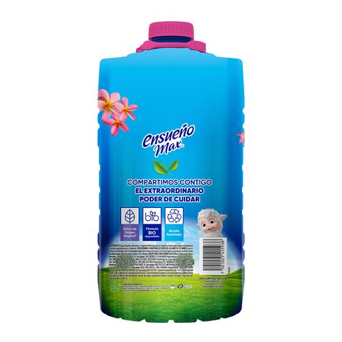 Suavizante de Telas Ensueño Max Zero Enjuague Frescura Primaveral 5.1L
