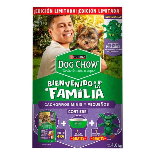 Starter Kit Dog Chow Puppy Mp 4kg