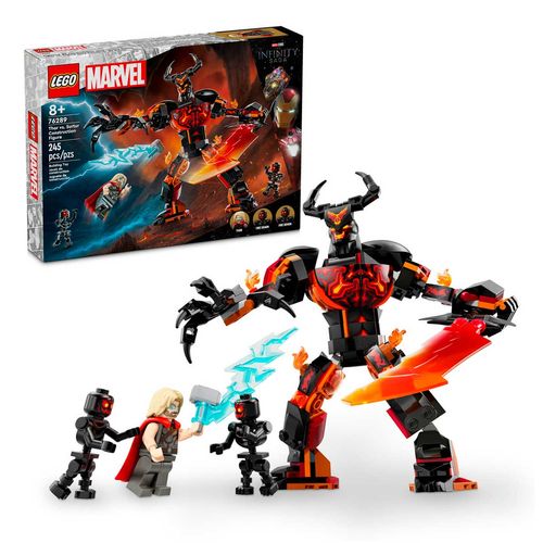 Armable Lego Thor vs. Figura de Surtur