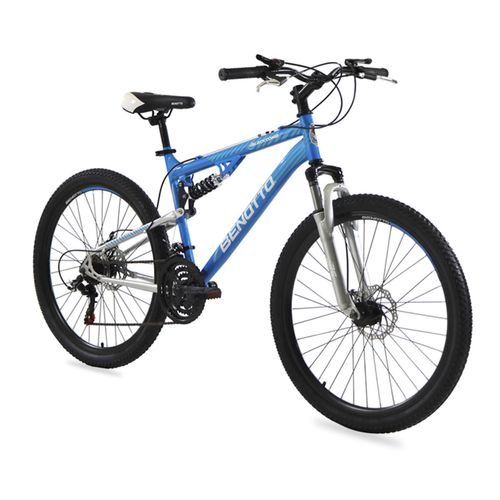Bicicleta de Montaña Benotto para Hombre R26 21V Acero Azul Metálico Blackcomb