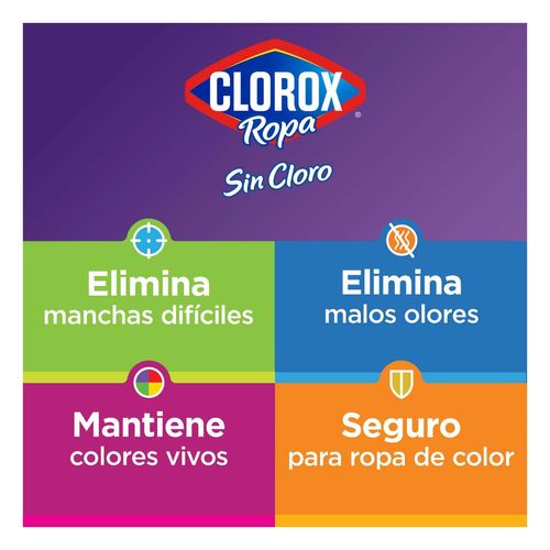 Quitamanchas Líquido Clorox Colores Vivos 730ml