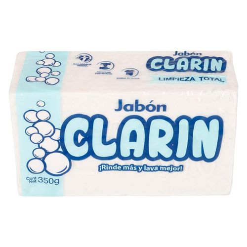 Jabón de Lavandería Clarin Blanco 350g