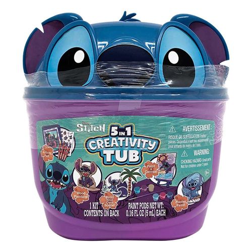 Contenedor De Disney Stitch Con Accesorios