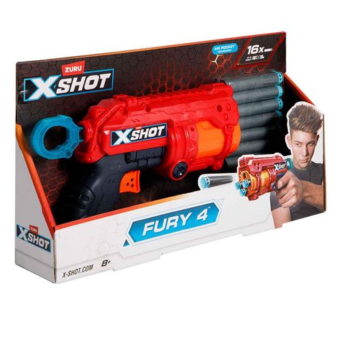 Juguetes Zuru XSHOT Excel Fury 4