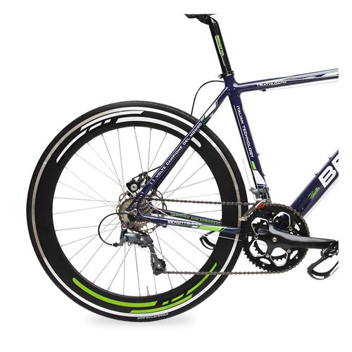 Bicicleta Benotto Unisex R700C 14V Talla 56 Aluminio Negro con Blanco Ruta Triathlon