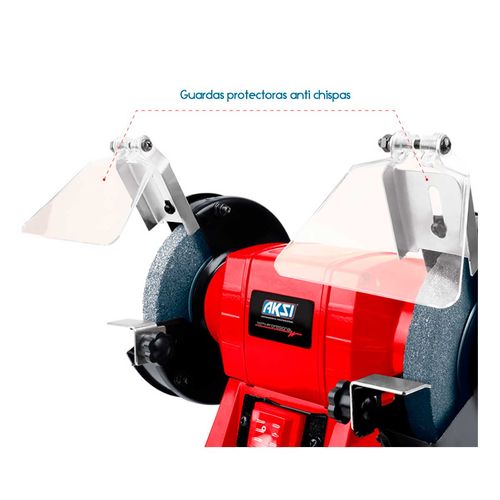 Esmeriladora de Banco Aksi 150W de 5 Pulgadas