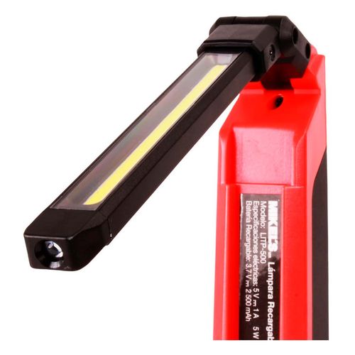 Lámpara Led Mikel's 5W Recargable Multifunción