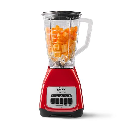Licuadora Oster SohoLite Plástico 2 Velocidades 550W 1.25L Rojo BLSTKA