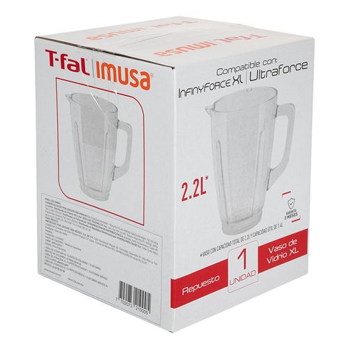 Vaso de Vidrio T-Fal XF21 2.2 Litros