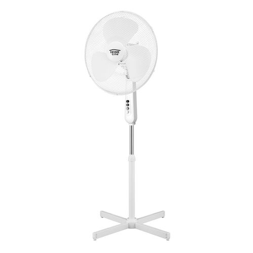 Ventilador Pedestal Home Line 16 Pulgadas Blanco ZX10-C