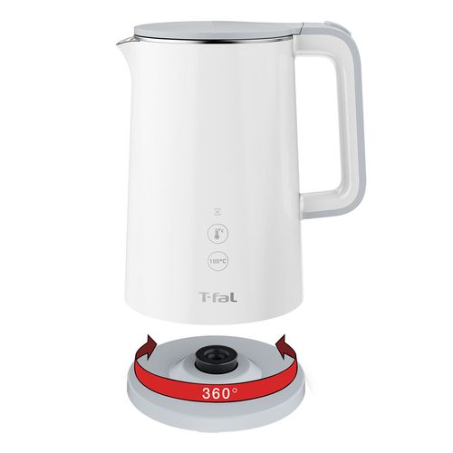Hervidor Digital T-Fal Sense 1.5L KO6931MX Blanco