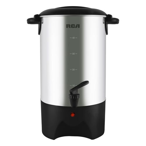 Cafetera RCA de Acero Inoxidable 40 Tazas Plateado RC-6L