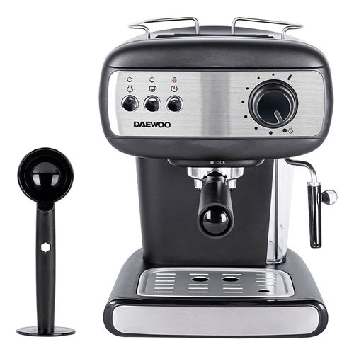 Máquina de Espresso Daewoo 1.2L Negro DES-1548