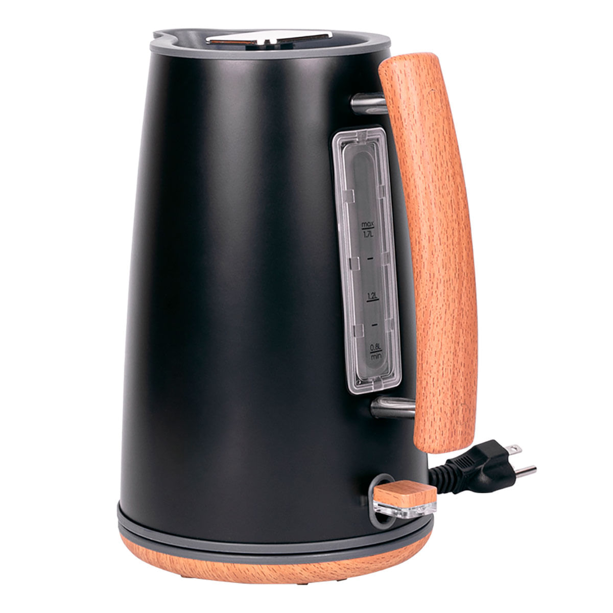 Daewoo Black And Wood Kettle Daewoo Skandik Kettle Daewoo Skandik