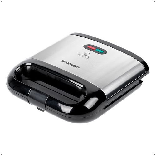 Sandwichera Daewoo Acero Inoxidable Negro DSM-9743