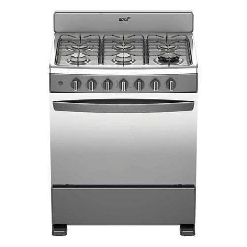 Estufa de Piso Acros 30 Pulgadas 6 Quemadores Titanio AFR7130G