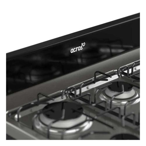 Estufa de Piso Acros 30 Pulgadas 6 Quemadores Titanio AFR7130G
