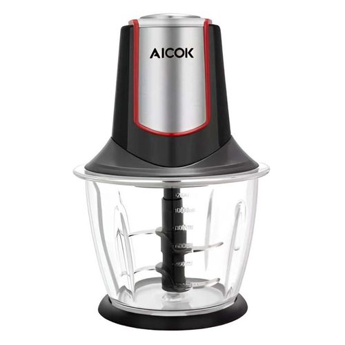 Procesador de Alimentos Aicok Eléctrico 1.2L Gris PA8103