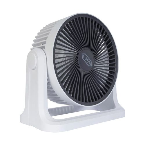 Ventilador Personal Recargable IUSA de 8 Pulgadas Blanco Modelo VP8RG